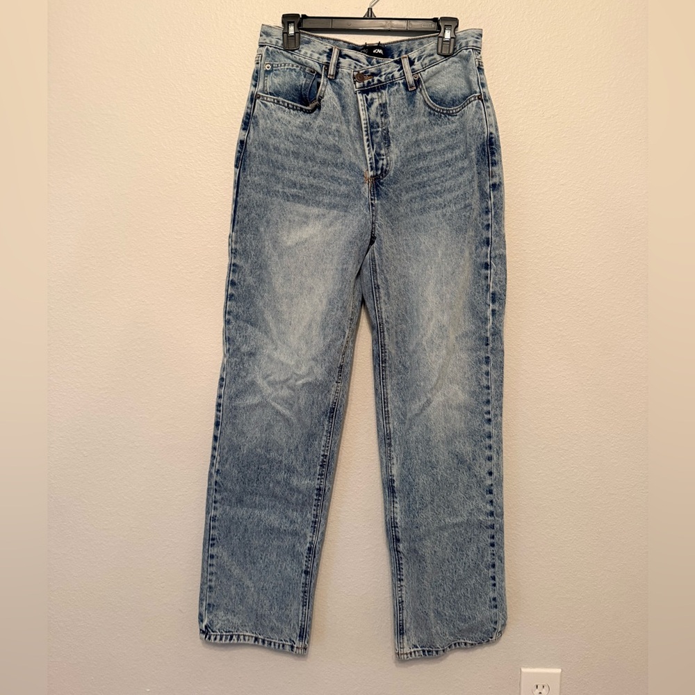 Fashion Nova Light Blue Mom Jeans